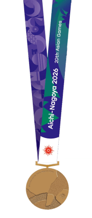Bronze medal — 20th Asian Games Aichi-Nagoya 2026